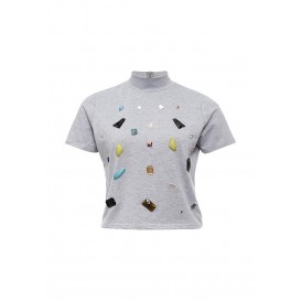 Свитшот GEM STUDDED TEE LOST INK артикул LO019EWJOT33 купить cо скидкой