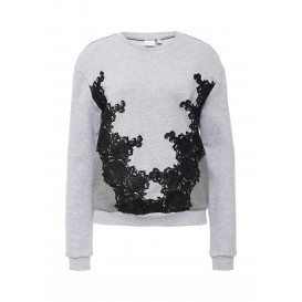 Свитшот PU CROCHET PANEL SWEAT LOST INK модель LO019EWJOT51