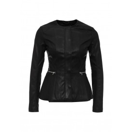 Куртка кожаная PU PEPLUM JACKET LOST INK