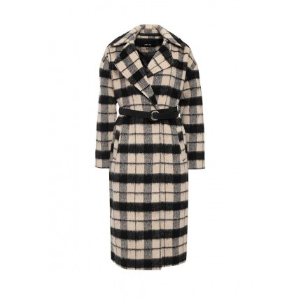 Пальто BRUSHED CHECK MAXI COAT LOST INK модель LO019EWJOU04 распродажа