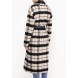 Пальто BRUSHED CHECK MAXI COAT LOST INK модель LO019EWJOU04 распродажа