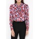 Блуза TULIP PRINT SHIRT WITH FRILL YOKE LOST INK артикул LO019EWJOU30 фото товара