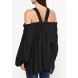 Блуза OVERSIZE COLD SHOULDER TOP LOST INK модель LO019EWJOU32 купить cо скидкой