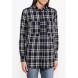 Рубашка FRONT POCKET DETAIL CHECK SHIRT LOST INK модель LO019EWJOU56 распродажа