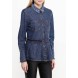 Рубашка джинсовая DENIM RAW EDGE PEPLUM SHIRT LOST INK артикул LO019EWJOU59 распродажа