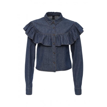 Блуза DENIM SHIRT WITH FRILL YOKE LOST INK модель LO019EWJOU61 фото товара