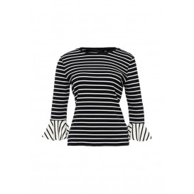 Лонгслив STRIPE PEPLUM SLV TEE LOST INK артикул LO019EWJOV26