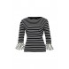 Лонгслив STRIPE PEPLUM SLV TEE LOST INK артикул LO019EWJOV26