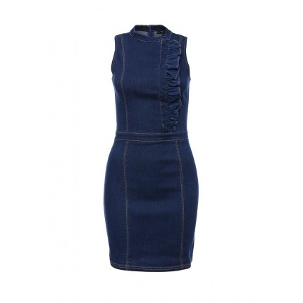 Платье MARIKO DENIM BODYCON DRESS LOST INK артикул LO019EWJOV66 cо скидкой