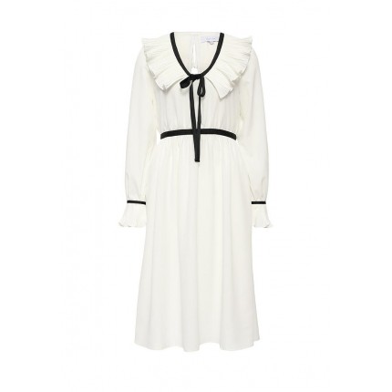 Платье SAHARA PLEATED FRILL DRESS LOST INK артикул LO019EWJOV81 распродажа