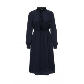 Платье ELEANOR RUFFLE NECK DRESS LOST INK