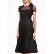 Платье MARIANNE DROP HEM EMBROIDERED LACE DRESS LOST INK модель LO019EWJOV98