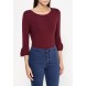 Джемпер THE FRILLED CUFFS CREW NECK LOST INK модель LO019EWJOW39 фото товара