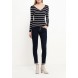 Джемпер THE STRIPE CROSS BACK JUMPER LOST INK артикул LO019EWJOW49 cо скидкой