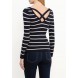 Джемпер THE STRIPE CROSS BACK JUMPER LOST INK артикул LO019EWJOW49 cо скидкой