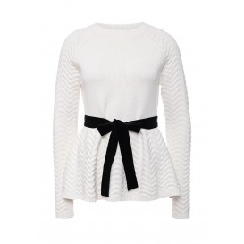 Джемпер THE CHEVRON PEPLUM JUMPER WITH BELT LOST INK артикул LO019EWJOW77