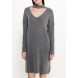 Платье THE V CUT OUT RELAXED DRESS LOST INK артикул LO019EWJOW97 распродажа