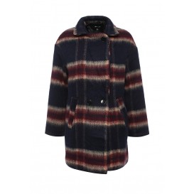 Пальто OVERSIZED BRUSHED CHECK DB COAT LOST INK
