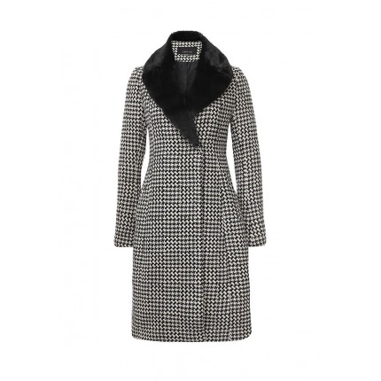 Пальто SHAWL COLLAR CHECK SKIRTED COAT LOST INK модель LO019EWJOX13 распродажа