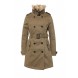 Плащ PADDED FUR FUNNEL TRENCH LOST INK артикул LO019EWJOX15 cо скидкой