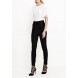 Брюки HIGHWAIST SKINNY IN FLOCKED PU LOST INK модель LO019EWJOZ02 купить cо скидкой