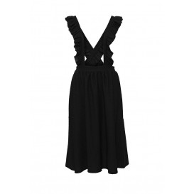 Сарафан FRILL DUNGAREE MIDI SKIRT LOST INK