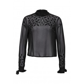 Блуза LEOPARD EMBROIDERED TOP LOST INK