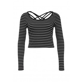 Лонгслив STRAPPY STRIPE CROP TEE LOST INK модель LO019EWMWW60 фото товара