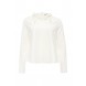 Блуза FRILL NECK TOP WITH CUT OUT LOST INK артикул LO019EWMZJ33