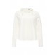 Блуза FRILL NECK TOP WITH CUT OUT LOST INK артикул LO019EWMZJ33