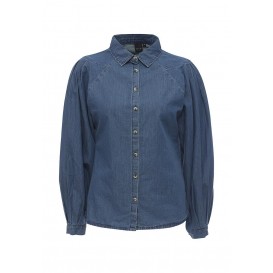 Рубашка джинсовая DENIM SHIRT WITH SEAM DETAIL SLEEVE LOST INK модель LO019EWNGB47 cо скидкой