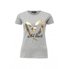 Футболка FOIL HEART SKINNY TEE LOST INK модель LO019EWNIS26 распродажа