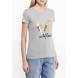 Футболка FOIL HEART SKINNY TEE LOST INK модель LO019EWNIS26 распродажа