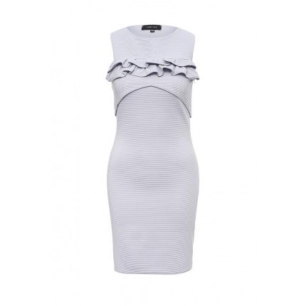 Платье FRILL YOKE 2IN1 TEXTURED BODYCON LOST INK модель LO019EWNIS29