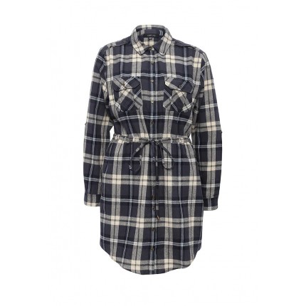 Платье BRUSHED CHECK SHIRT DRESS LOST INK модель LO019EWNIS33