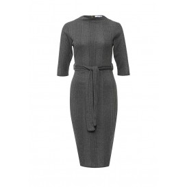 Платье RIB COLUMN LONG SLEEVE DRESS LOST INK