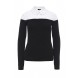 Джемпер THE RIBBED JUMPER WITH FRILL COLLAR YOKE LOST INK модель LO019EWNRB39