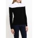 Джемпер THE RIBBED JUMPER WITH FRILL COLLAR YOKE LOST INK модель LO019EWNRB39