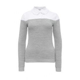 Джемпер THE RIBBED JUMPER WITH FRILL COLLAR YOKE LOST INK модель LO019EWNRB40 распродажа