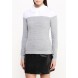 Джемпер THE RIBBED JUMPER WITH FRILL COLLAR YOKE LOST INK модель LO019EWNRB40 распродажа