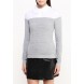 Джемпер THE RIBBED JUMPER WITH FRILL COLLAR YOKE LOST INK модель LO019EWNRB40 распродажа