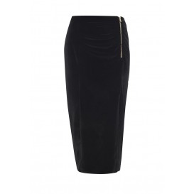 Юбка VELVET ROUCHED PENCIL SKIRT LOST INK артикул LO019EWNRB58