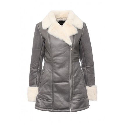 Дубленка LONGLINE SHEARLING JACKET LOST INK артикул LO019EWNVT29