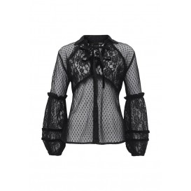 Блуза FULL SLEEVE LACE MIX SHIRT LOST INK