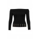 Джемпер BARDOT TOP WITH EYELET TRIM Lost Ink Curve модель LO019EWLCZ30