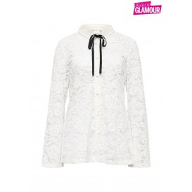 Рубашка LACE SHIRT WITH BOW Lost Ink Curve