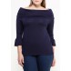 Джемпер BARDOT TOP IN KNIT Lost Ink Curve модель LO030EWLIS34 распродажа