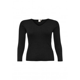 Пуловер V NECK JUMPER IN LUREX Lost Ink Curve