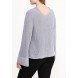 Джемпер FLUTED SLEEVE JUMPER Lost Ink Curve артикул LO030EWLIS39 купить cо скидкой