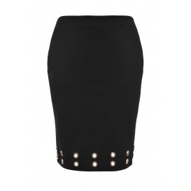 Юбка PENCIL SKIRT WITH EYELETS Lost Ink Curve